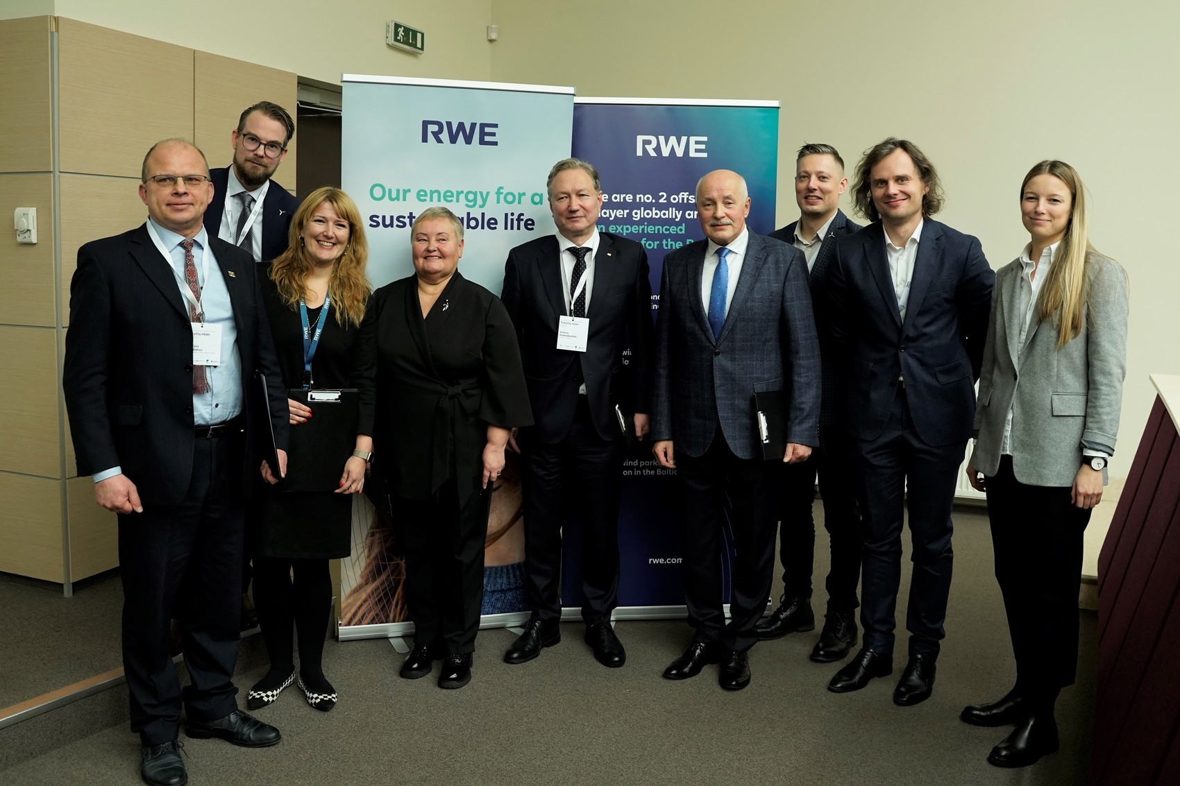 RWE bendradarbiauja su pirmaujančiomis institucijomis Lietuvoje, siekdama tobulinti švietimą jūros vėjo energetikos srityje