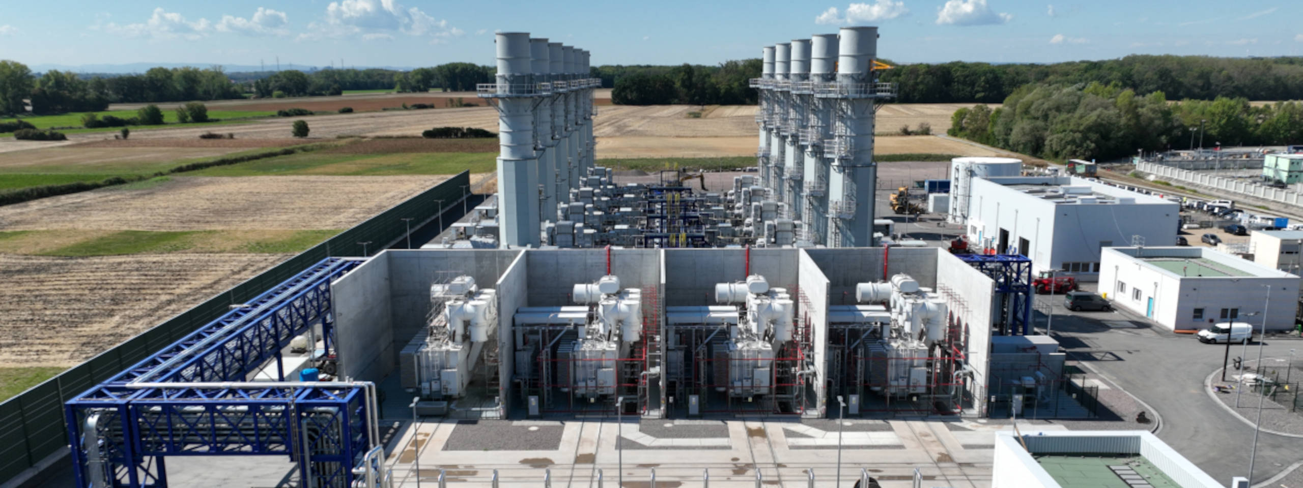 Gasturbinenkraftwerk Biblis von RWE