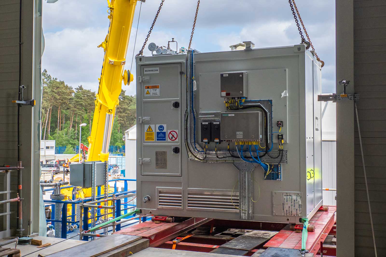 14 MW pilot electrolysis in Lingen