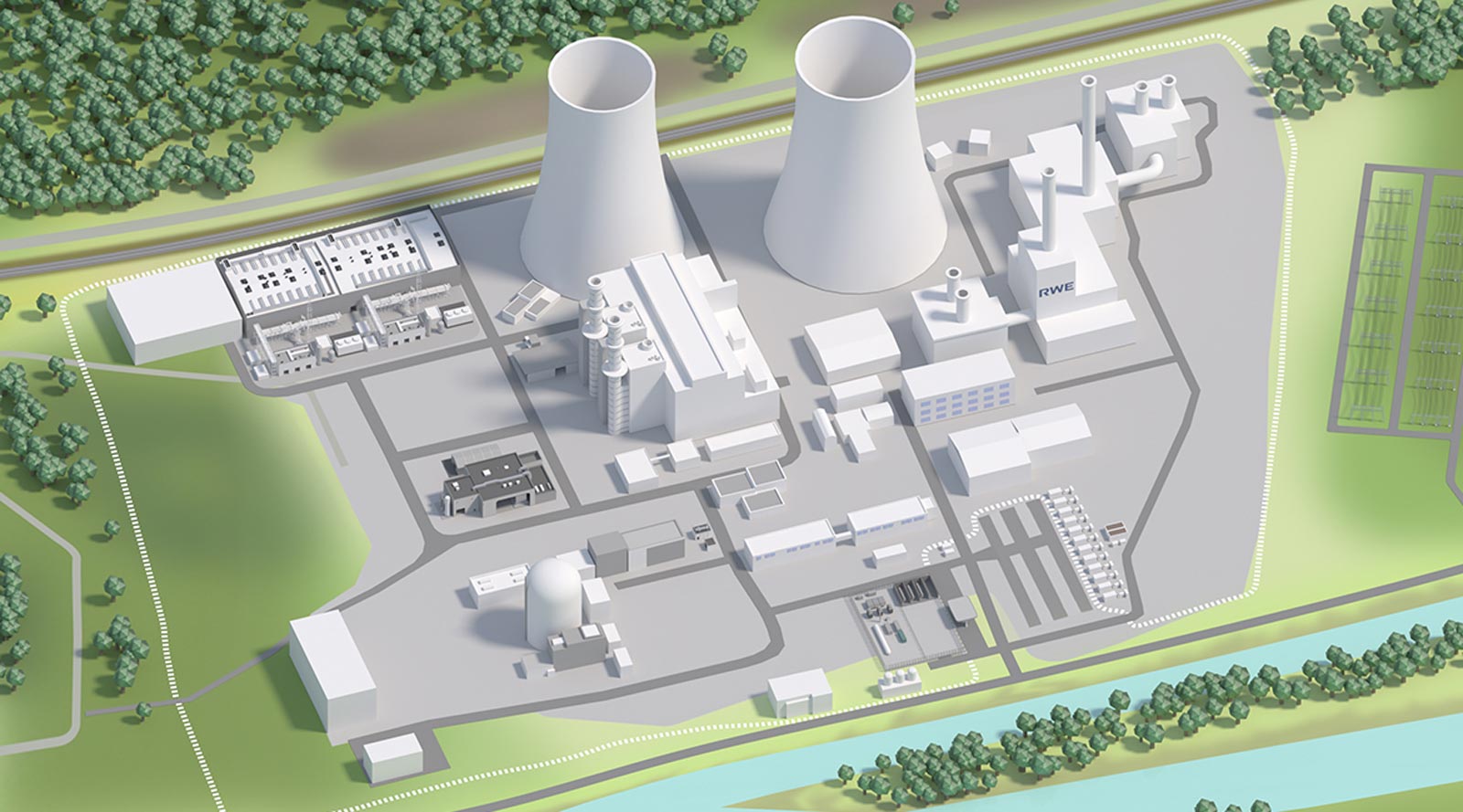 The energy location Lingen | RWE