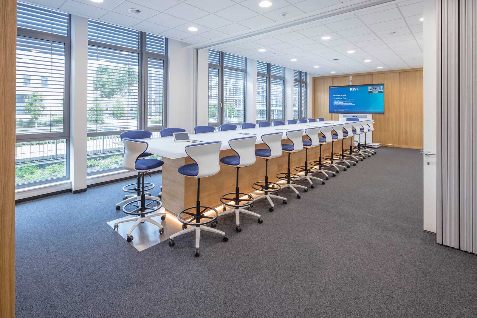 Conference room at RWE Campus in Essen