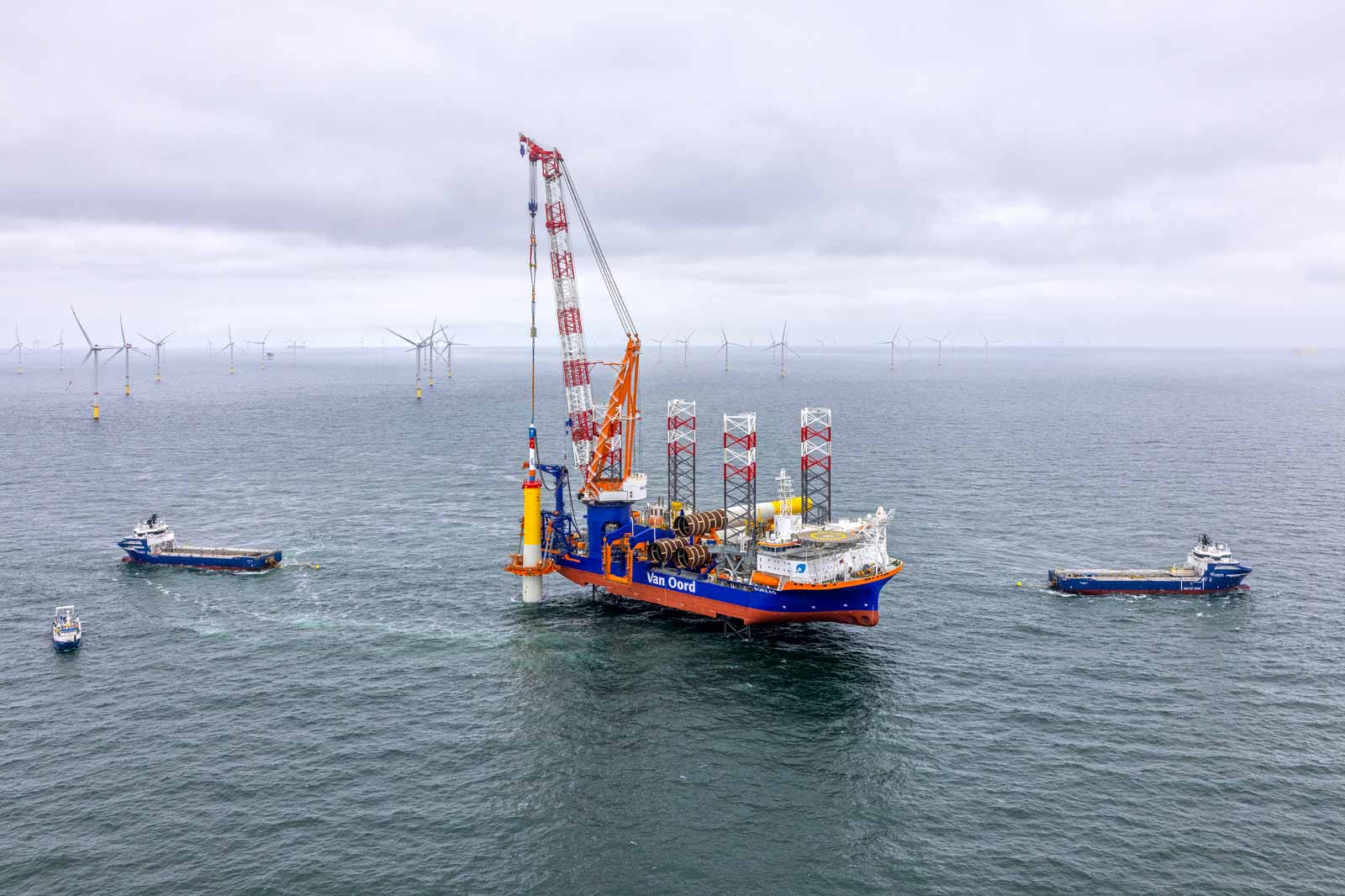 Nordseecluster offshore wind project reaches important milestone