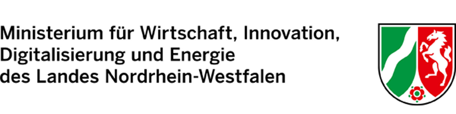 Logo des Ministeriums für Wirtschaft, Innovation, Digitalisierung und Energie Nordrhein-Westfalen.