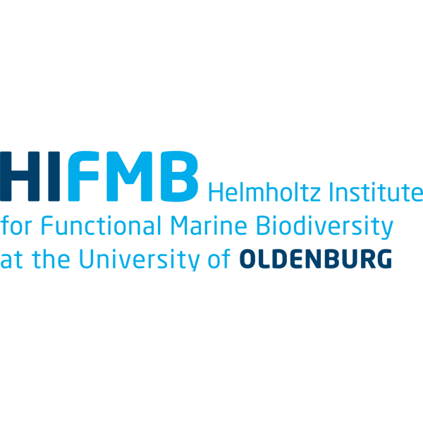Logo of the Helmholtz Institute for Functional Marine Biodiversity at the University of Oldenburg.